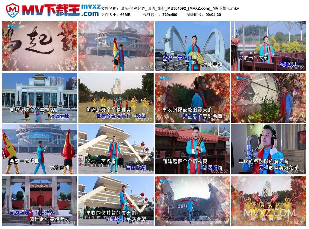 卫东-闻鸡起舞_国语_流行_MB301092